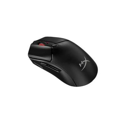 Image of HyperX Pulsefire Haste 2 Core wireless gaming Mouse Black, lightweight 70 grams, up to 100 hours performance, dual connectivity, TTC Gold switches and featuring the Sensor.