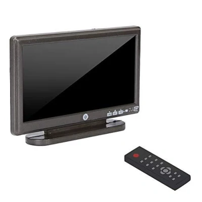 Image of Dollhouse Miniature TV Toy, Simulation Television with Remote Control Decoration for 1/12 Doll House Accessories