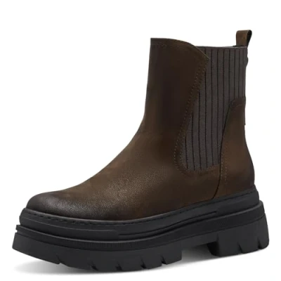 Image of MARCO TOZZI Women&#039; 2 26804 41 Chelsea, Cafe Nub Blk, 5 UK