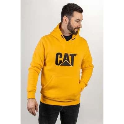Image of CAT Workwear Mens Trademark Hooded Work Sweater Hoodie