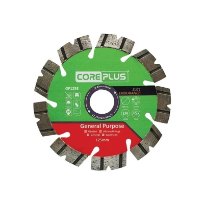 Image of CorePlus Elite General Purpose Diamond Blade 125mm x B22.23mm (5in)