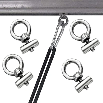 Image of JUTTAUTO 4Pcs Awning Rail Stoppers 6mm for Caravan Motorhome Campervan Camping Tent Equipment Awnings Accessories, 304 Stainless Steel