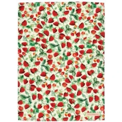 Image of Elite Tins Emma Bridgewater Strawberries Cotton Tea Towel STR8500
