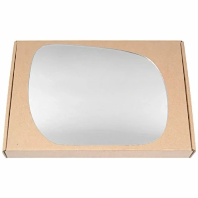 Image of Less4spares Wing Mirror Glass Right Compatible with Toyota RAV 4 2005 2012 STICK ON Driver Off Side Convex
