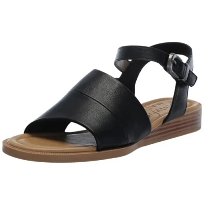 Image of Blowfish Malibu Women&#039;s Ardice Ankle Strap Sandals, Black, 7 UK