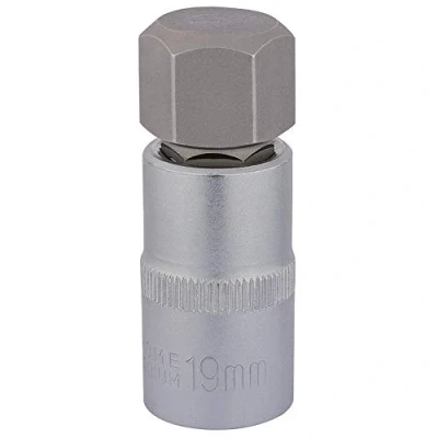 Image of Draper Hexagonal Socket Bits, 1/2&quot; Sq. Dr., 19mm