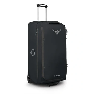 Image of Osprey Daylite Wheeled Duffel 115 Durable Light Large Travel Black O/S