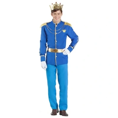 Image of Boland 83921 Adult Royal Prince Costume, Solid, Multicoloured, M L
