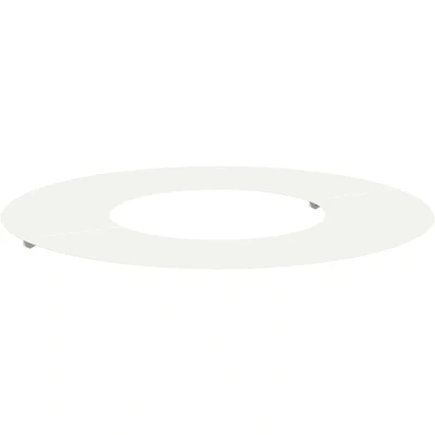 Image of vidaXL Ceramic Planter White Large Round Modern