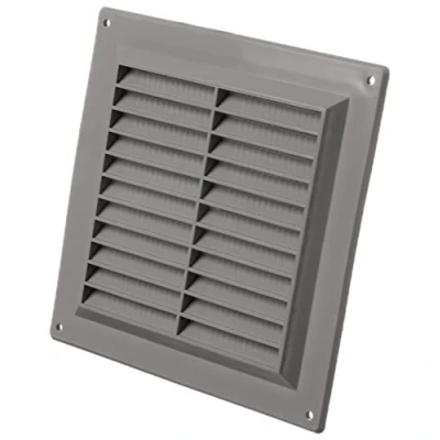 Image of LIRAST 150x150mm / 6x6 inch Grey Plastic Ventilation Grille Air Vent Cover