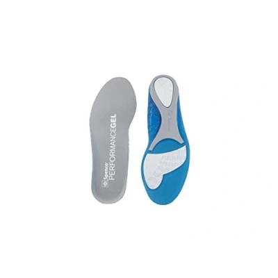 Image of Spenco Performance Gel Insoles Full Length Comfort &amp; Support For Athletic Everyday Use Shock Absorption, Arch Support, and Moisture Control Men Women, Trim to Fit Design