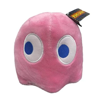 Image of Pac Man Ghost Push toy Quality Super Soft (6&#039;69&quot;/17cm, Pink ghost)