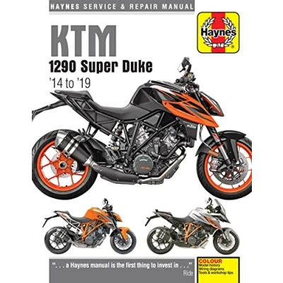 Image of KTM 1290 Super Duke (14 19) Haynes Repair Manual (Paperback)