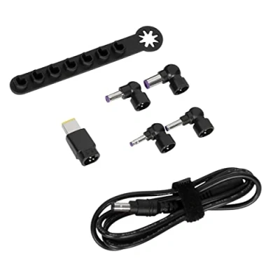 Image of Targus 90W Legacy Power Accessory Kit (DC Cable to Tip + 5 Tips Storage Bar) 1.8M