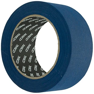 Image of Coral 71503 Easy Blue Masking Tape for Indoor and Outdoor use 2 inch 50M roll