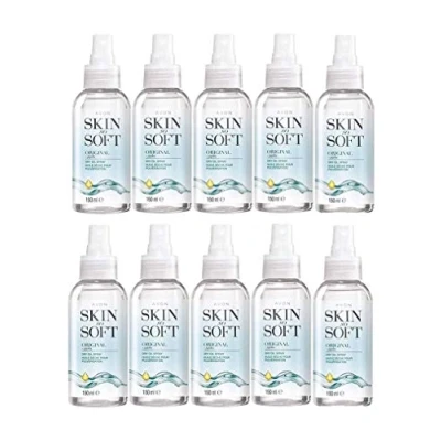 Image of 10 x Avon Skin So Soft Original Dry Oil Body Spray 150ml Insect Mosquito Repllent