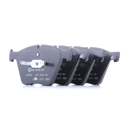 Image of 34116775326, 34116783554, 34116792874, 34116794464 Brake pad set ATE 13.0460 7261.2 prepared for wear indicator, excl. warning contact BMW: X5, 7