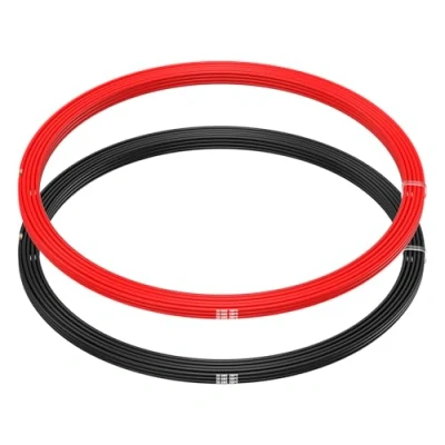 Image of 28 AWG Silicone Wire by MMOBIEL 2 x 16.4ft (5m) (1 Red &amp; 1 Black) Flexible Tinned Copper Electrical Wire, High Temp Gauge Cable for RC, Drones, Arduino, Sensors, LED, Speaker, DIY Projects