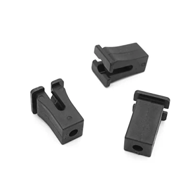 Image of VVO Fasteners Black Plastic Parcel Shelf Hanger Clips for BMW 1 Series, (Pack of 10)