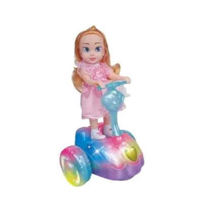 Image of YSAMAX Baby Doll Toys, Dancing Scooter Girl Set, Promoting Fine Motor Skills, Educational Benefits With Enjoyable Playtime, Portable Design, Beautiful Gift Idea