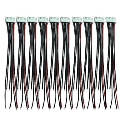 Image of LinsyRC 10PCS 6S 7Pins Balance Extension Cable JST XH Connector Plug Adapter Lead with 15CM 22AWG Silicone Wire (6S)