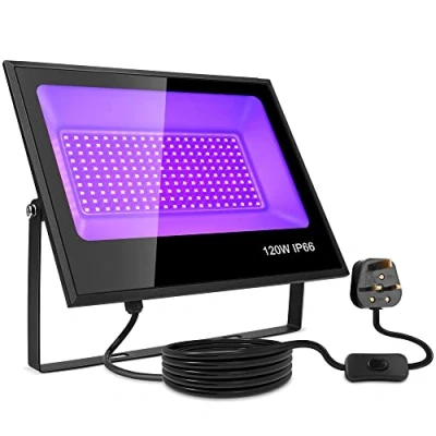 Image of MICTUNING Led Light Bar,UV 120W UV Purple Black Spotlight for Pub,Decoration,Disco,Christmas, Halloween,Club,Bedroom ect.