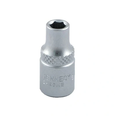 Image of Kennedy 7/32&quot; A/F Single Hex Socket 1/4&quot; Square Drive