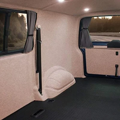 Image of KARAT SuperFlex Car Interior Lining, Felt Fabric Headliner (Beige, 206 x 100 cm) Car, Van Decor, Roof, Floor Wall Lining Upholstery, Vehicle Covering