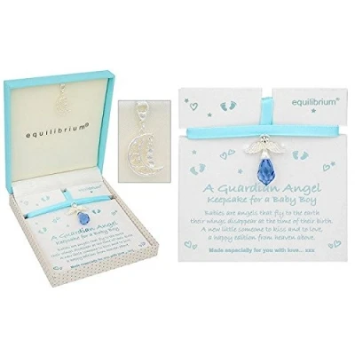 Image of Equilibrium Guardian Angel Keepsake Baby Boy New