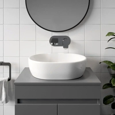 Image of Affine St Tropez Countertop Basin 480 x 350 140mm