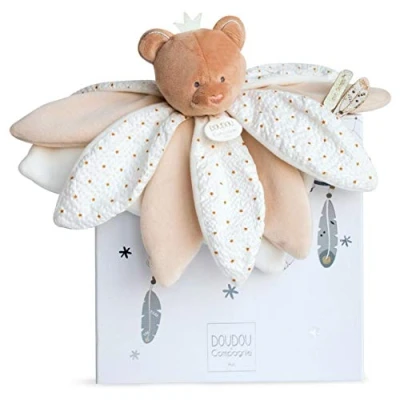Image of Doudou et Compagnie DC3549 ATTRAP Dream Bear Pet Doudou, Beige, Plain