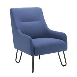 Image of Pearl Reception Chair Navy OF0705NA
