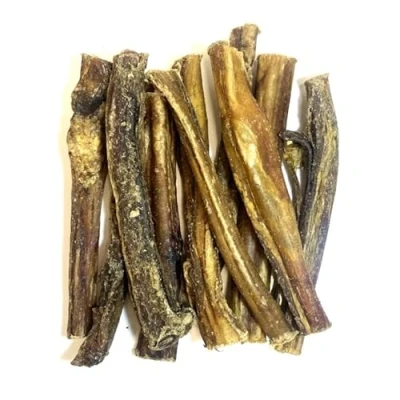 Image of Standard Bulls Pizzles x 10 (5&quot;) Premium Natural Dog Treats Chews Bully Sticks SHC