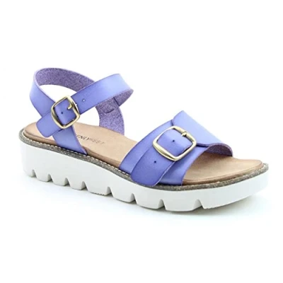 Image of Heavenly Feet Trudy Lilac Premium Sandals Size 5