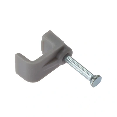 Image of Forgefix FCC4G Flat Cable Clip Grey