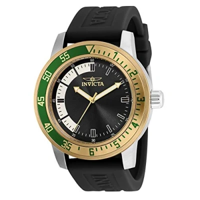 Image of Invicta Men Analog Quartz Watch with Silicone Strap 35679