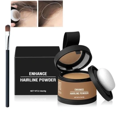 Image of Waverloo Magic Root Cover Up, Waverlo Cover, Enhance Hairline Powder, Powder Instantly Conceals Color Touch Up (Medium Blonde)