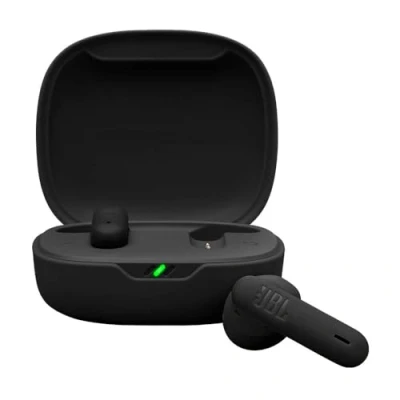 Image of JBL Wave Flex 2 Wireless Bluetooth Earbuds Black, Black