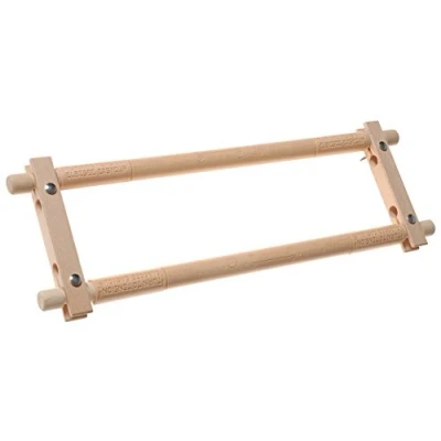 Image of Elbesee 30 x 15cm Easy Clip Frame 12&quot; 6&quot;, Wood, Brown, 40 31 3.5 cm