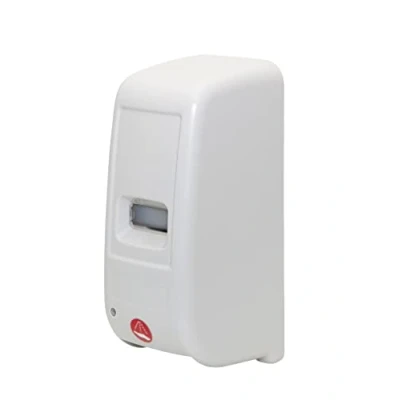 Image of OFFICER PRODUCTS Liquid soap Dispenser for Wall mounting/Automatic, White, 1 L