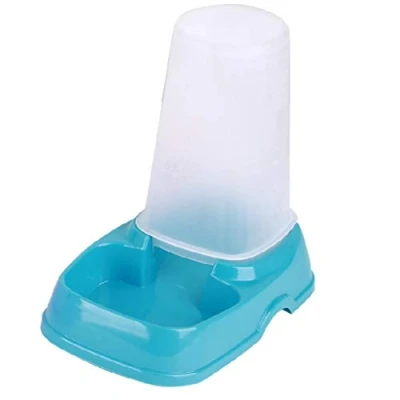 Image of Nigoz Automatic Pet Food Water Dispenser Feeder Bowl Dog Cat Dish Random Color Supplies Creative and Useful Practical Cost Effective