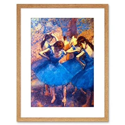 Image of Wee Blue Coo PAINTING DEGAS BALLERINE OLD MASTER FRAMED PICTURE ART PRINT F97X8375