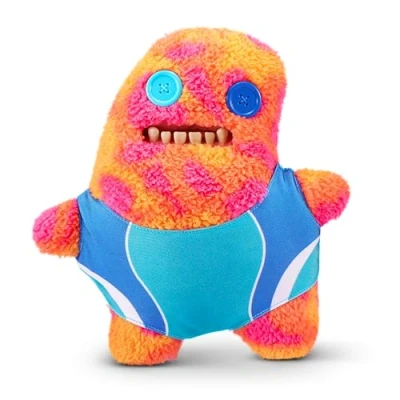 Image of Fuggler Vacay Vibes by ZURU, Funny Ugly Monster, Plush, Collectible, Toy (Sir Splodge A Lot multi)