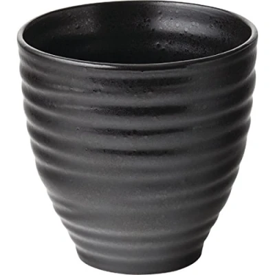 Image of Utopia Tribeca, CT0011, Tribeca Ebony Chip Pot 11oz (30cl) (Box of 6)