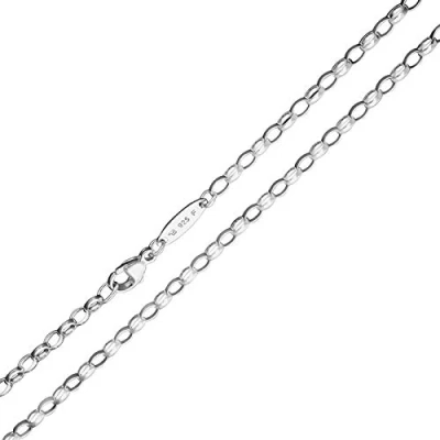 Image of Thomas Sabo Unisex Necklace Charm Club Round Belcher Chain 925 Sterling Silver X0002 001 12
