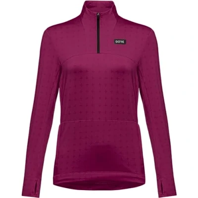 Image of GOREWEAR Everyday Thermo 1/4 Zip Womens, Process Purple, 36