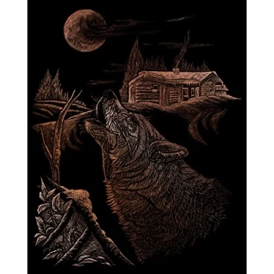 Image of Royal &amp; Langnickel Howl Copper Engraving Art