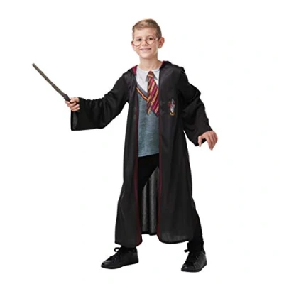 Image of Rubie&#039;s 3001439 10000 Gryffindor Harry Potter Robe, Unisex Children, Multicolour, 9 10 Years