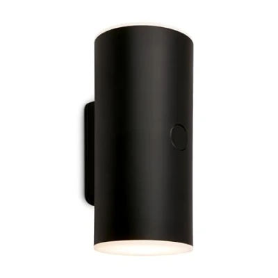 Image of Briloner LED outdoor wall lamp 3786015, black Touch dimmer up/down