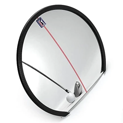 Image of PGA TOUR Full Swing Mirror Visualise and Improve your Swing, Black